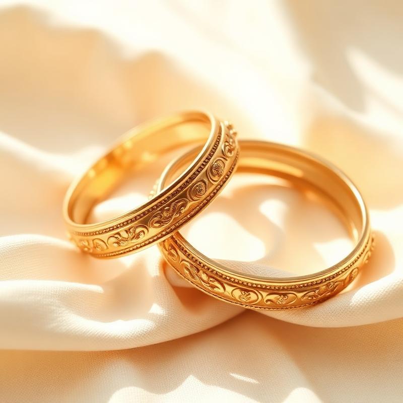 Engraved Pair Bangles