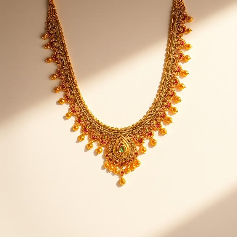 Rajwadi Antique Necklace