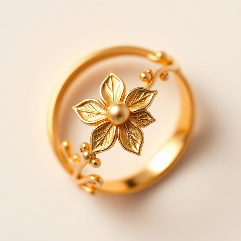 Floral Vine Ring